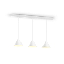 Wever & Ducré Luci a sospesione SHIEK 1.0 senza rosetta, Dim-To-Warm, con cavo aperto IP20, bianco opaco dimmerabile Wever & Ducré Luci a sospesione SHIEK 1.0 senza rosetta, Dim-To-Warm, con cavo aperto IP20, bianco opaco dimmerabile