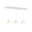 Wever & Ducr LED Design Pendant luminaire SHIEK 2.0,  25.2cm, 11W 1800-2850K, CRi >90, dimmable, white