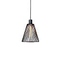 Shade WIRO 1.0 CONE, lacquered steel, without suspension + lamp, black