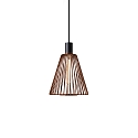 pendant luminaire WIRO 1.0 CONE CEILING SUSP E27 IP20, rust 