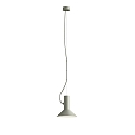 Pendant luminaire ROOMOR 1.0 PAR16, GU10, 250cm, cement grey, with shade 1.0, cement grey white