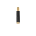 Luci a sospesione TRACE CEILING SUSP 2.0 IP20, champagne, nero opaco dimmerabile