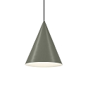 Luci a sospesione DINOR 1.0 Dim-To-Warm IP20, verde, grigio dimmerabile