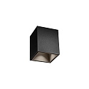 Downlight BOX MINI 1.0 angolare, versione a montaggio superficiale IP20, bronzo dimmerabile