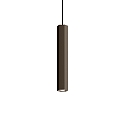 LED Pendelleuchte HEXO SUSPENDED MINI 3.0, 5,5W, IP20, 3000K, 565lm, bronze
