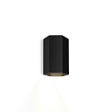 Lampada da parete HEXO MINI 1.0 - PAR16 1-Lampadina GU10 IP20, opaco, nero jet dimmerabile