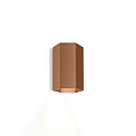 Lampada da parete HEXO MINI 1.0 - PAR16 1-Lampadina GU10 IP20, rame dimmerabile