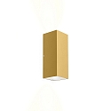 LED Wandleuchte TRAIN 2.0, 2-seitig, 8W 2700K 490lm 36°, CRi >90, dimmbar, gold