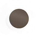 LED Wandleuchte MILES 2.0 ROUND, indirekt,  19cm, 8W 3000K, CRi >90, dimmbar, bronze