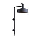 Lampada da parete ROOMOR WALL 4.3 - PAR16 / SHADE  40CM lang, con braccio articolato, con scatola di connessione