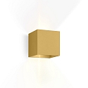 LED Wandleuchte BOX 2.0, Up&Down, 6W 1800-2850K 2x200lm, dimmbar, gold