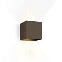 LED Wandleuchte BOX 2.0, Up&Down, 6W 1800-2850K 2x200lm, dimmbar, bronze