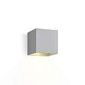 LED Wandleuchte BOX 1.0, Up or Down, 6W 1800-2850K 400lm, dimmbar, aluminium