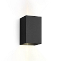 LED Wall luminaire BOX 3.0, Up&Down, 6W 1800-2850K 2x200lm, dimmable, black