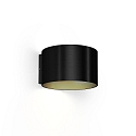 wall luminaire RAY WALL SURF 1.0 IP20, black matt dimmable