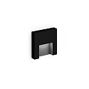 wall recessed luminaire RETO WALL REC 0.8 IP20, black matt 