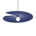 Pendelleuchte SPIRRA SOFT 1.0, E27, IP20, Kabel 250cm, Filz indigoblau
