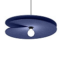 Pendelleuchte SPIRRA SOFT 2.0, E27, IP20, Kabel 600cm, Filz indigoblau