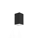 LED Outdoor Wall luminaire TRAIN 1.0, IP65, 1-sided, 6W 3000K 38°, CRi >90, dimmable, black
