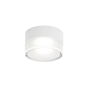 Luminaire de plafond BLAS 1.0 rond, version pour montage en surface IP65, mat, blanc trafic gradable