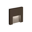 LED Outdoor Wandeinbauleuchte RETO OUTDOOR WALL REC 1.3 LED 3000K Q 5W 24V CRI90, bronze