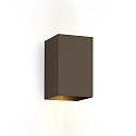 LED Auenwandleuchte BOX 4.0, IP65, Up&Down, 6W 2700K 2x200lm, Winkel verstellbar, dimmbar, bronze