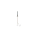 Ganci di fissaggio MULTI-BASE HOOK FOR 6MM DOVEL meccanico, bianco brillante