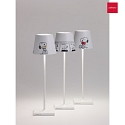 Zafferano Lampada da tavolo  POLDINA x PEANUTS IP65, Bianco dimmerabile