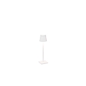 Lampe de table à accu POLDINA MICRO IP65, blanche gradable