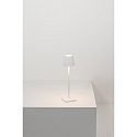 battery table lamp POLDINA MICRO IP65, white dimmable