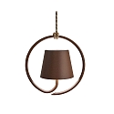 Lampe suspendue  accu POLDINA IP54, rouille, laqu gradable