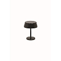 Lampe de table à accu SISTER LIGHT MINI IP65, scintillant, noir perle gradable