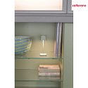 battery table lamp OFELIA MICRO IP65, sage green dimmable