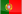 Flagge Portugal