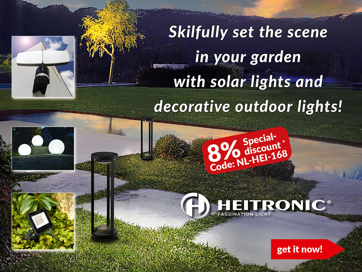 Heitronic Solar- and Outdoor Lights